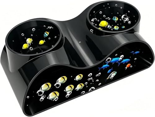 fufupaw Aquarium Tunnel, Aquarium Höhle, Aquariums Deko, Mit Doppelöffnung, Schwarz, Versteckplatz Für Fische, Höhle Aquariums Dekoration Praktische Geschenke ﻿