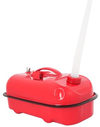 Jerrican à essence robuste et étanche avec poignée de transport et embout de réservoir, jerrican universel pour voiture, moto, bateau (20 l/10 l, 4,4/2,2 gallons) (10 l)