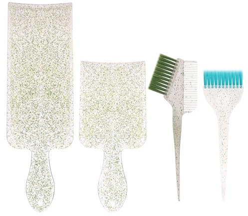4x Kits Coloration Cheveux Mettant En Évidence Les Peignes Coiffure Brosses Balayage Balayage Pour Coloration Des Cheveux