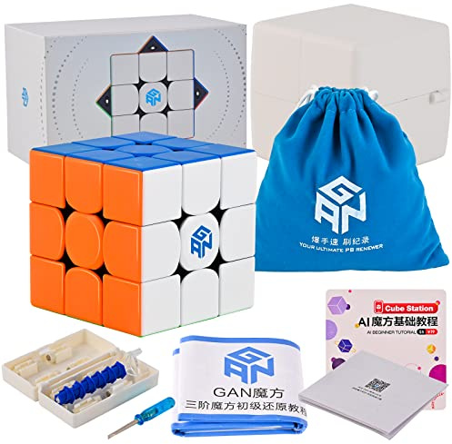 BroMoCube GAN 11M Pro 3x3-Speedcube, Neuer Magnetischer Speedcube, GAN Cube: stabil und schnell, 5,6-mm-Zauberwürfel-Puzzle