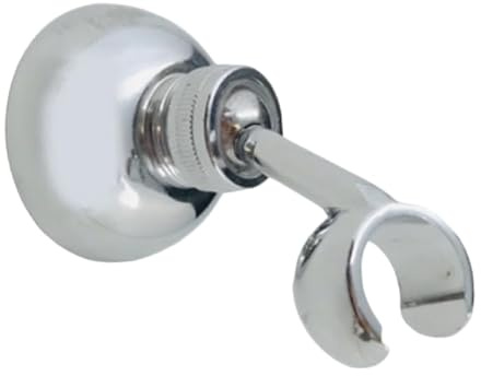 BAGNOCLIC Support De Douche Mural Orientable Style Vintage en Laiton Solide Fixation Murale Réglable Compatible avec Pommeaux Standards Facile À Installer Et Élégant