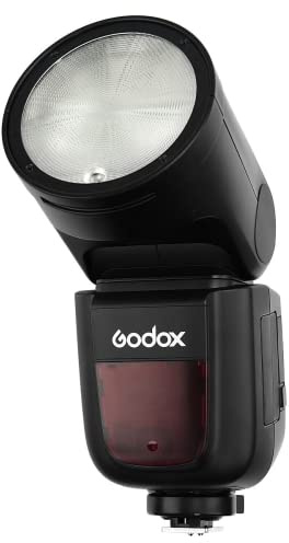 GODOX - V1S - RundBlitzgeräte mit Akku für Sony - Leistung 76 Ws