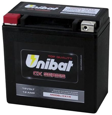 Batteria moto CX14 sx150x87x145 YTX14-BS