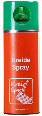 BERASIT Kreidespray, professionelle Sprühkreide für Markierung und Kennzeichnung, schnell trocknend, 400 ml, grün, Versandeinheit= 1 Dose
