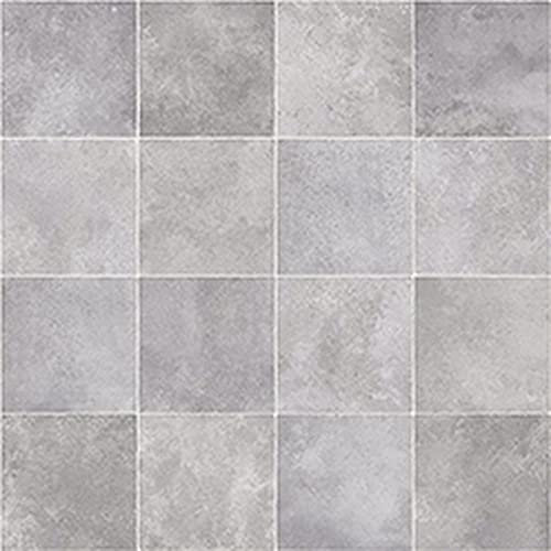 VINYL FLOORING UK Tile Effect Non Slip Vinyl Flooring Roll Home Office Kitchen Bedroom Bathroom Lino 2M 3M 4M (2m(L) X 2m(W) (6'6 X 6'6), 5537)