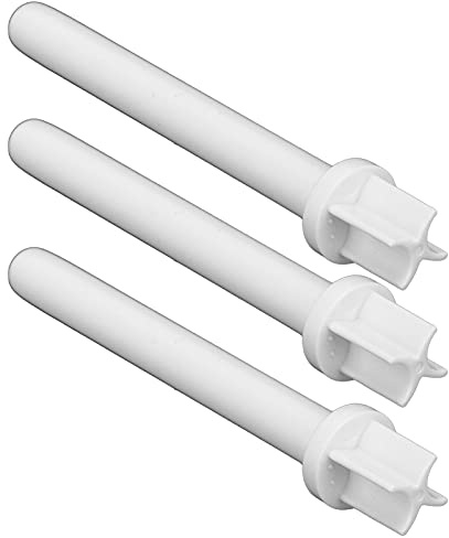 3 Pezzi Portarocchetto Ausiliario, Portarocchetto in Plastica Bianca per Macchine da Cucire Compatibile con la Maggior Parte delle Macchine da Cucire