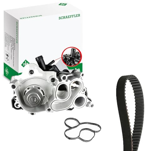 INA 530 0743 30 Wasserpumpe + Zahnriemensatz Kompatibel mit VW Golf 7 Schrägheck 5G1, BQ1, BE1, BE2 Polo Schrägheck 6R1, 6C1 Golf 7 Variant BA5, BV5, SKODA Octavia III Combi 5E5, AUDI | 530 0743 30 passend für A3