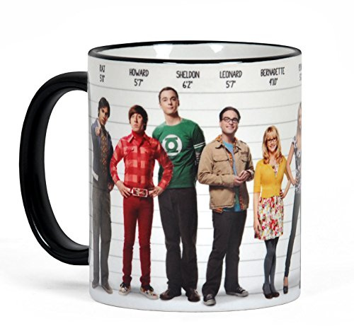 Elbenwald Big Bang Theory Tutte le stella tazza tazza da caffè stampata