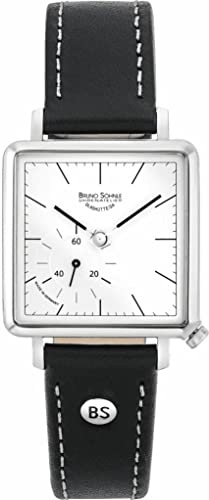 Bruno Söhnle Unisex Analog Quarz Uhr mit Kalbsleder Armband 17-13227-241