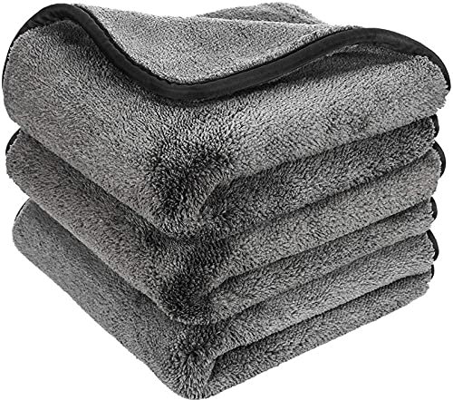 Autowaschtuch Mikrofaser-Autoreinigungstücher, ultradickes Auto-Trockentuch Mikrofasertuch zum Polieren von Autos und zu Hause, 75 x 35 cm (100 x 40 cm)
