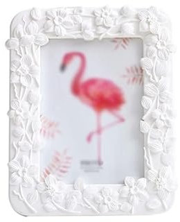 luckxuan Fotorahmen/Bilderrahmen Mode nordische Rahmenfoto Wandmalereien kreative Bilder Harz Kinder Home Dekoration EIN Bildrahmen Leerrahmen (Color : C, Size : 13.4x15.8cm)