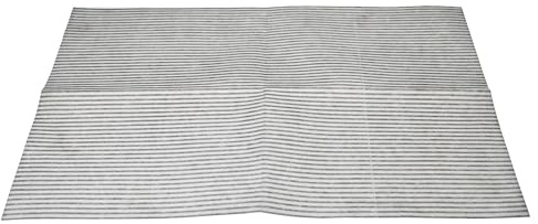 vhbw filtro in Nonwoven compatibile con Respekta cappa da cucina da 60 cm - 57 x 47 x 0,3 cm, microfibra