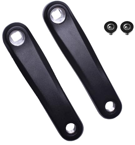 Alps2Ocean Ebike Square Hole Crank Arm,127MM/140MM/152MM/160MM/165MM/170MM/175MM Forged Alloy 6061 Bike Crank Arm for Ebike,Mid Mounted Motor,Torque,Electric Bicycle