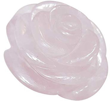 AUOQKQUT Fleur de Cristal de Quartz Rose 220-230, Pierre de Quartz Rose Naturelle, Fleur Rose, Pierre précieuse en Cristal for décoration d'intérieur