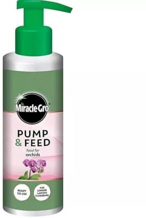 Miracle Gro Pump & Feed Food For Orchids Longer Lasting Flowering 200ml New