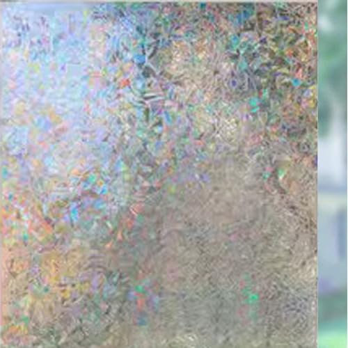 Sonnenschutzfolie Fenster 130 x 200 cm Uv-Schutz Folie Sichtschutz Hitze Privatsphäre Sonnenschutzfolie Milchglasfolie Sichtschutz für Büro Und Haus, Laser