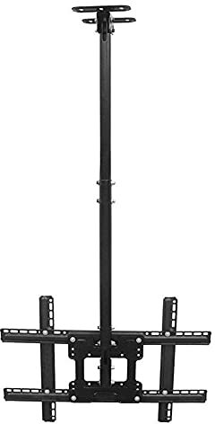 Soporte de techo ajustable para TV de 42 75 pulgadas, soporte resistente de movimiento completo con giro e inclinación, se adapta a la mayoría de televisores LED LCD de pantalla plana de plasma, ideal