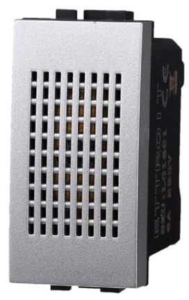 IXTRIMA Suoneria 220V 6A Colore GRIGIO Compatibile Con Bticino Living International/LIGHT