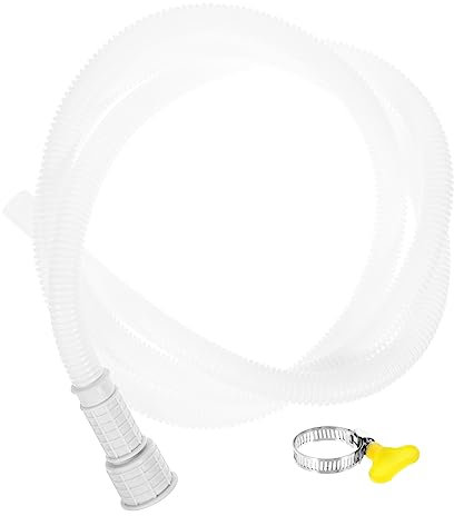 HYTROVE Manguera de Drenaje para Aire Acondicionado Manguera Portátil de para Lavadoras Semi Automáticas Diseño Duradero con Corrugada