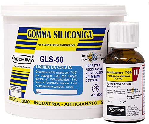 Gomma Siliconica Gls-50 liquida da colata Prochima gr 500