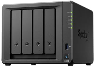 SYNOLOGY NAS DS925+ 4 alloggiamenti con capacità espandibile (senza disco)