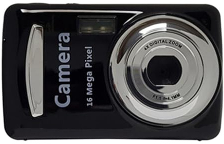 FUWIND Portable Digital Camera 16 Million HD Pixel Compact Home Digital Camera for Kids Teens Seniors Gold