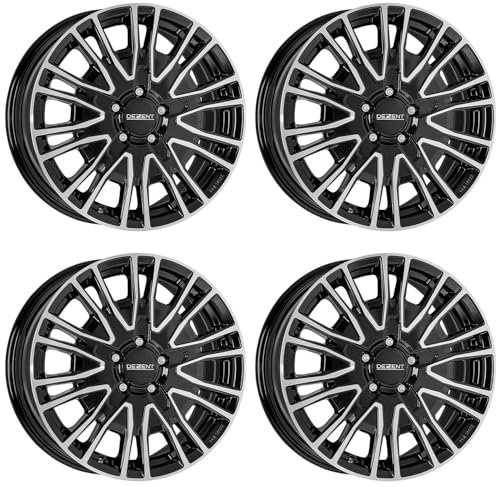 4x Dezent Felgen KE dark 7.5Jx18 ET43 5x130 kompatibel mit Mercedes Benz G