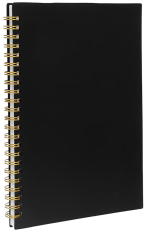 MAGICLULU Quaderno Registro Spese Personali e Libro di Inventario a Righe Orizzontali, Formato per Gestione Magazzino e Contabilità Aziendale, Pagine Bianche di Qualità per Ufficio, Scuola