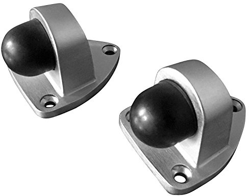 Shepherd Hardware 3406E Heavy Duty Floor Mount Door Stop, 2 Pack