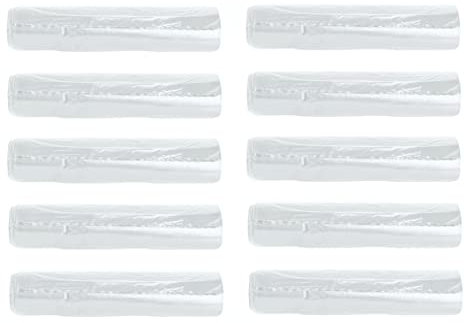 SACCHI PER RACCOLTA UMIDO-ORGANICO GRANDI Compostabili da 110 litri - Cm 70x110 - N° 100 sacchetti (10 rotoli x 10) COMPOSTABILI BIODEGRADABILI per Raccolta Differenziata dei RIFIUTI UMIDI-ORGANICI