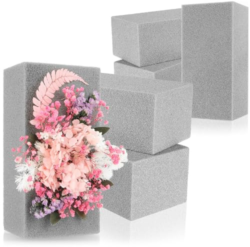 com-four® 6X Composition Plug-in pour compositions Florales - Mousse Plug-in Mousse Florale - éponge à la Main Mariage