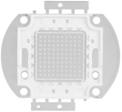 Zerodis High Power Led Chip, 100W UV395-400Nm LED UV Ultraviolet Lights Emitter Components Diode Ultra Violet Bulb Lamp Beads DIY Lighting for DIY Hydroponic Aquarium Growing Lamps Scannin