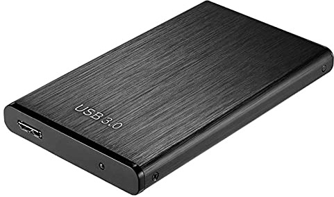 Hard disk esterno Hdd 2tb / 1tb / 500gb / 250gb / 2,5 metallo portatile USB 3.0 Backup, adatto per PC, desktop, laptop, MacBook, Xbox One, Ps4, Smart TV (80 GB, nero)