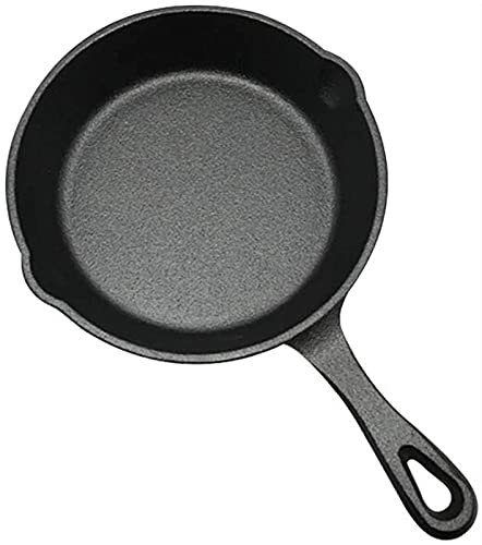 LITINGT Padella per Crepes e Pancake Padella in ghisa Padella Antiaderente Non Rivestita Padella per Uova Fritte Padella per Cucinare in casa Padella per Barbecue all'aperto Padella per Crepes, Uova