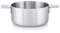 MasterPRO Alessi Bones - Cacerola de 20 cm - Fabricada en Acero Inoxidable - Acabado Interior Y Exterior Mate - Cuerpo Recto - Escala Medidora - Asa Lateral Soldada De Fundición Hueca - Apta Inducción