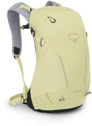 Osprey Hikelite Unisex Rucksack, 18L, Stardust Yellow/Gray Wolf, O/S