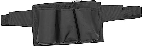 DOITOOL Waterproof Three Gardening Adjustable Bag in Garden Belt Tools Tool with Duty Waist Shallow Pockets and Hook Heavy Cloth Pouch Outdoor Work