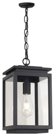 CHUNGYANG Suspension Extérieure Étanche, Lustre De Décoration De Cour De Pavillon, Luminaire Suspendu De Balcon De Jardin, Éclairage De Plafond De Hall D'entrée Minimaliste Étanche, Pour Couloir Porch
