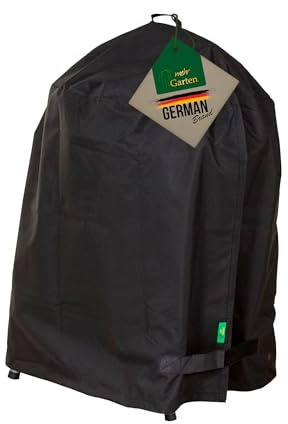 Mehr Garten Grillabdeckung für Keramikgrill, Größe L, Ø 80 cm x 83 cm, Abdeckhaube für Keramik Grill, Polyestergewebe Oxford 600D mit innenseitiger PVC-Beschichtung, wasserdicht, UV-beständig