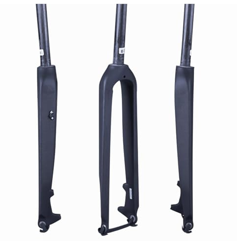 26/27,5/29 Mountainbike Stel Gaffel Kolfibercykel Stel Gaffel Skivbroms Cykelgaffel 1-1/8 Rakrör Cykel Framgaffel QR 9mm(Matt,26in)