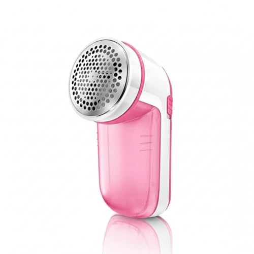 Mini Fabric Shaver Lint Remover – USB Rechargeable Clothes Debobbler & Fluff Cleaner for Sweaters, Wool, Coats, Upholstery – Portable, Quiet & Easy to Use (Pink)