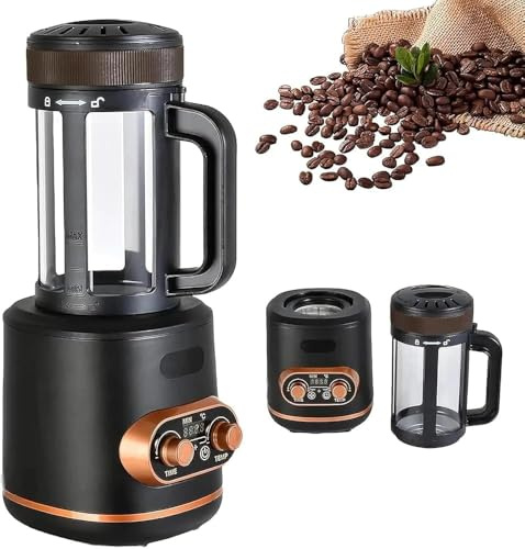 Versatile 300g Automatic Coffee Roaster – 2200W Electric Machine with Adjustable Controls for Home, Office, Cafe & Light Commercial Use