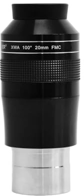 Telescope Eyepiece, XWA 20 mm 100 Grad Okular Ultraweitwinkel FMC Astronomiezubehör ，Parts