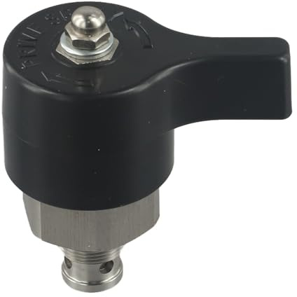 JoyousMall Valvola di scarico per spruzzatore di vernice in acciaio inox, valvola spray di ricambio per Prime Switch 5900 7900, accessorio per parti