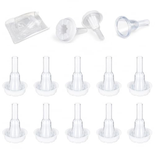 Rzspher 10 condones urinarios para hombres, 29 mm, autoadhesivo y respetuoso con la piel, transpirable, transpirable, transparente y agarre seguro sin fugas, transparente desechable