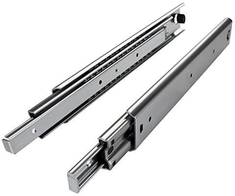 SOTECH 1 coppia di guide a estrazione totale 118596 Altezza 53,4 mm | lunghezza 1300 mm Guida per cassetti con portata 85 kg