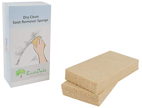Dry Cleaning Soot Eraser Sponge - (2-Pack) Smoke, Soot, Dust and Dirt Remover