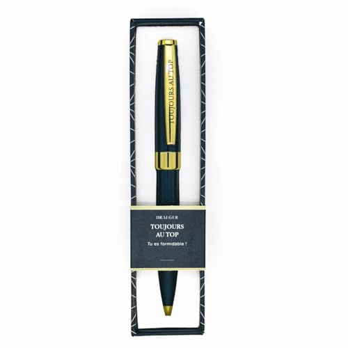 Draeger Paris – Bolígrafo retráctil TOUJOURS AU TOP, caja de regalo