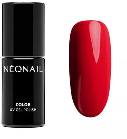 NÉONAIL UV Nagellack 7,2 ml - Rot - Sexy Red - NÉONAIL Farben - UV Lack - Gel Nägel - Nageldesign