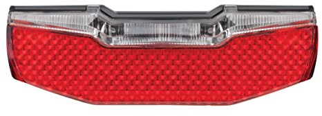 AXA LED-Gepäckträgerrücklicht Blueline Steady m. Standlicht Schraubenabst. 50m